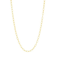 Adjustable Smooth Oval Link Necklace image