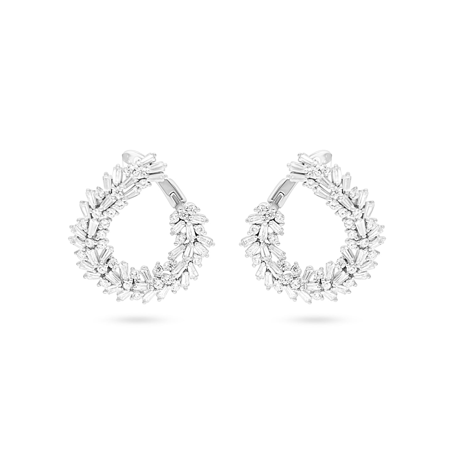 Elegant Crystalline Earrings