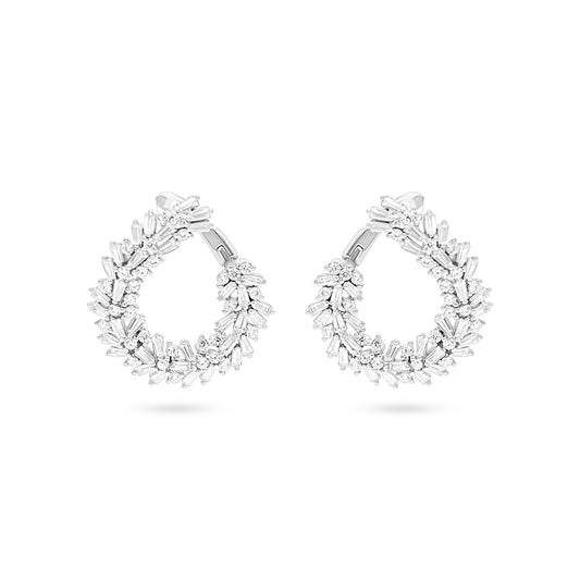Elegant Crystalline Earrings