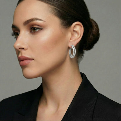 Elegant Leaf-Inspired Earrings