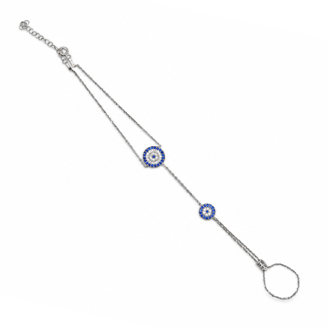 Evil Eye Hand Chain