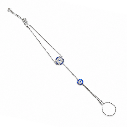 Evil Eye Hand Chain