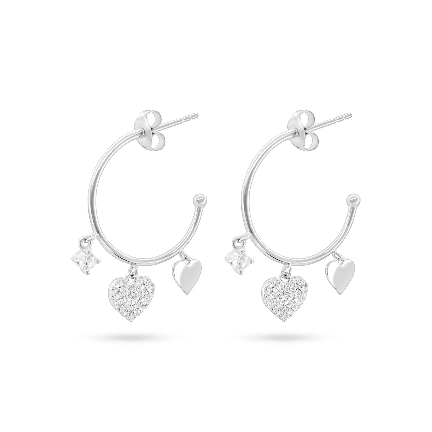 Charm Hoops