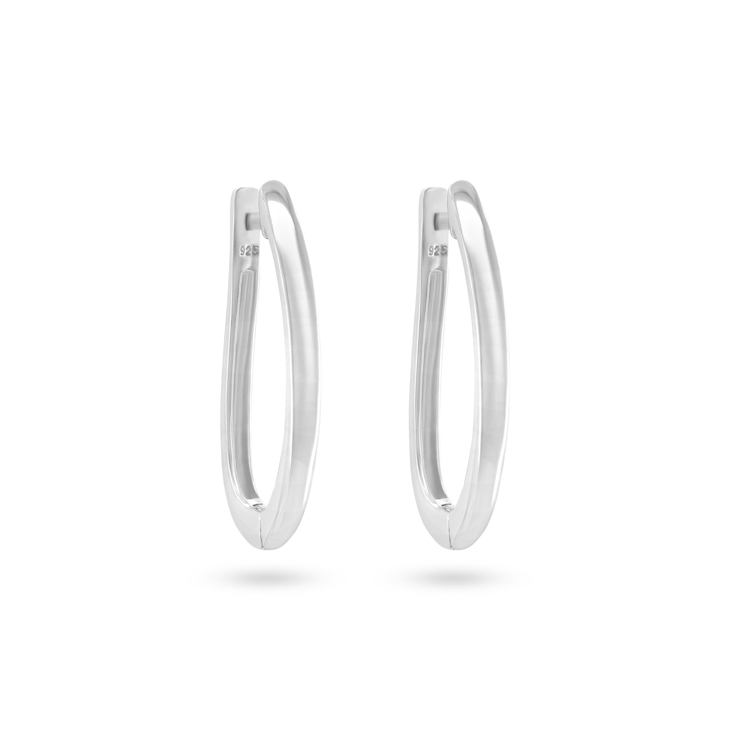 Elegant Infinity Hoops