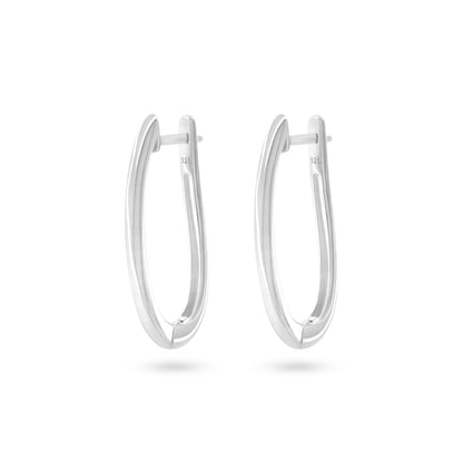 Elegant Infinity Hoops