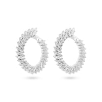 Loop-around Hoop Earrings image