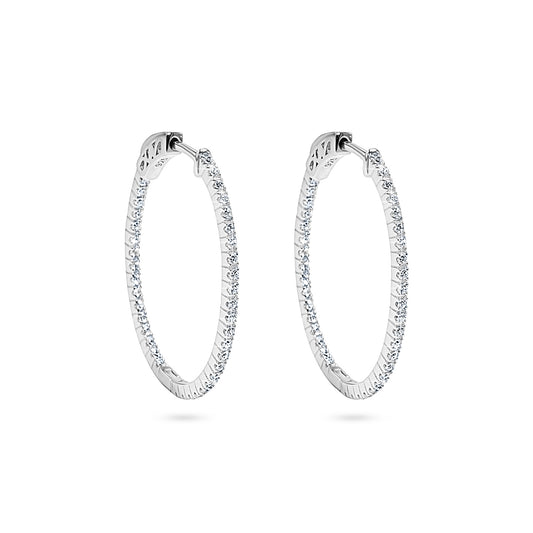 Inside-out Sparkle Hoop 3 cm