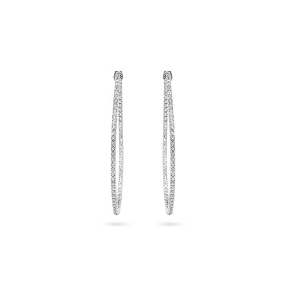 Inside-out Sparkle Hoop 4.5 cm