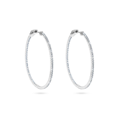 Inside-out Sparkle Hoop 4.5 cm