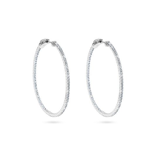 Inside-out Sparkle Hoop 4.5 cm
