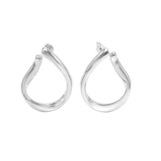 Organic Loop Earrings