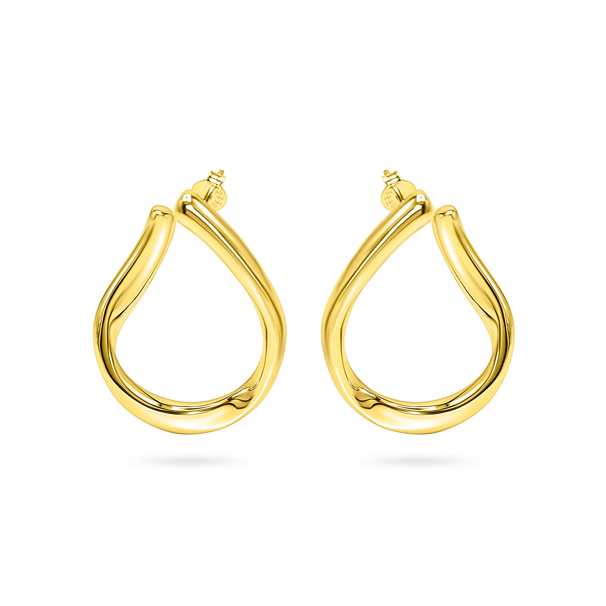 Organic Loop Earrings