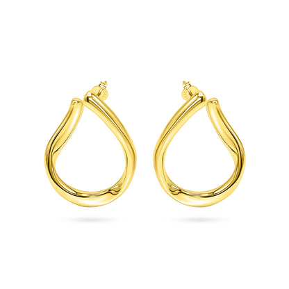 Organic Loop Earrings