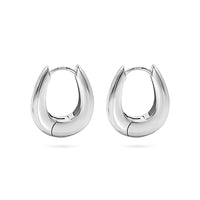 Tapered Hoop Earring image