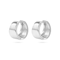 Pavé Row Band Hoop Earring image