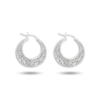 Filigree Small Hoops image