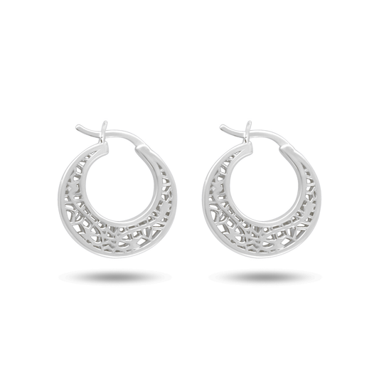 Filigree Small Hoops