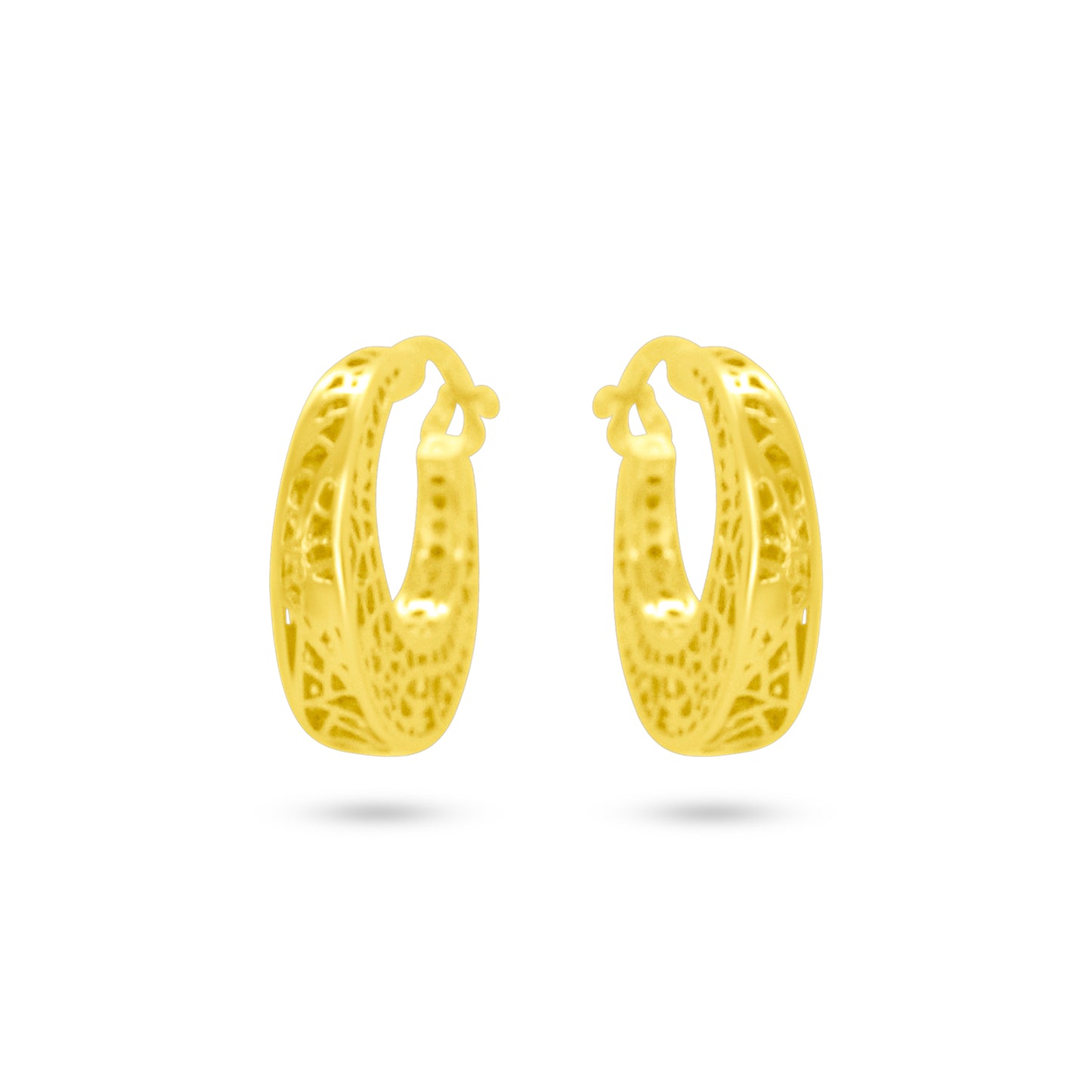 Filigree Small Hoops