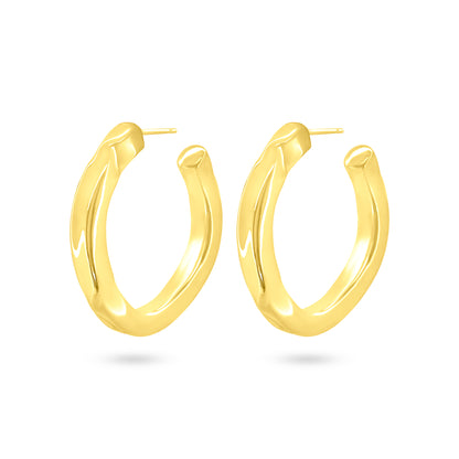 Hammered Hoops