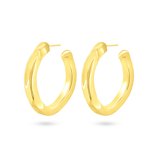 Hammered Hoops