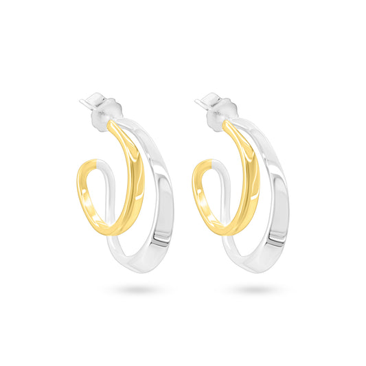 Elegant Fusion Hoops