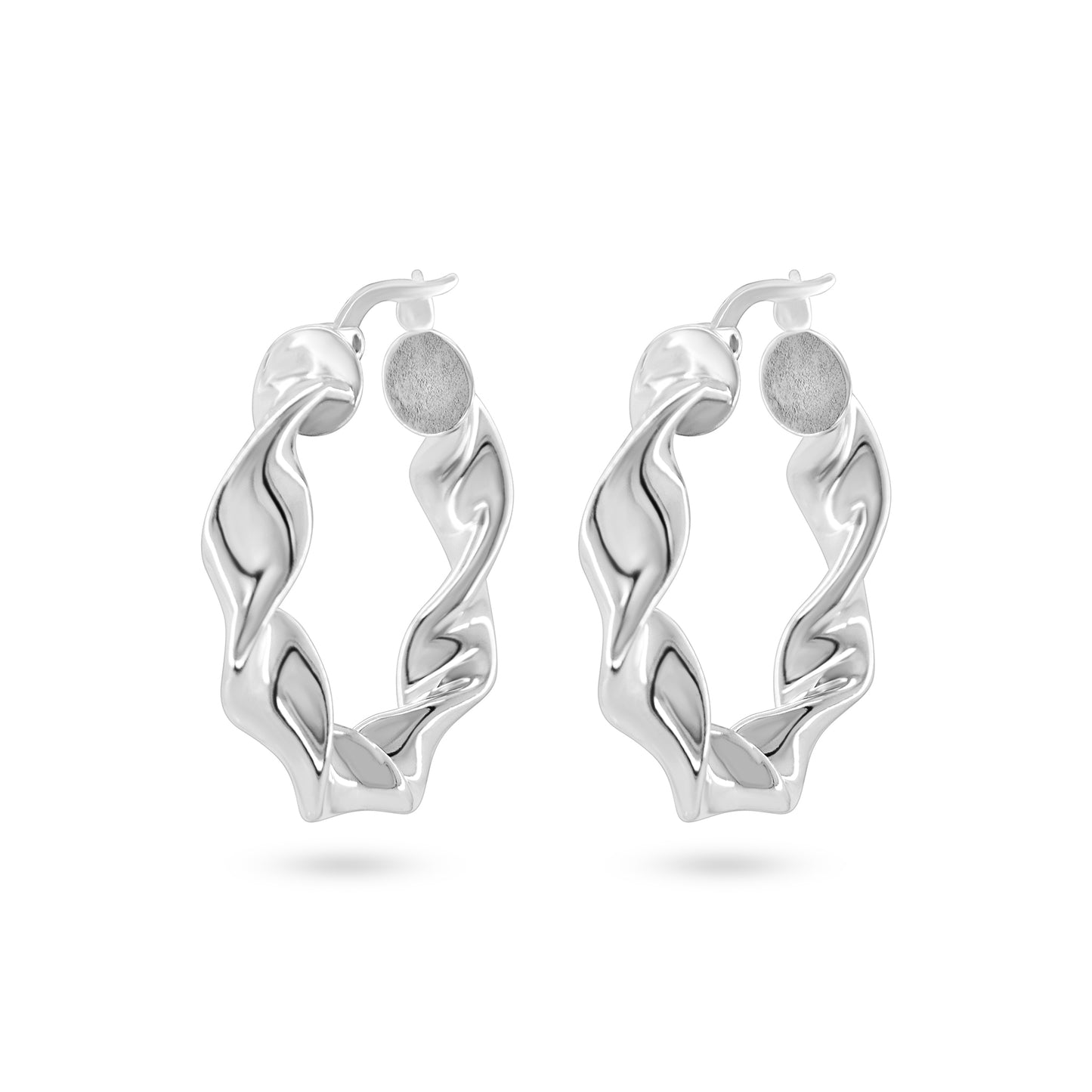 Twisted Elegance Hoops