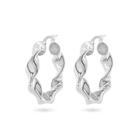 Twisted Elegance Hoops image