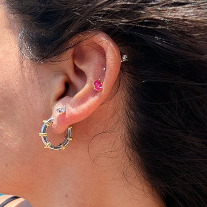 Segmented Round Hoops