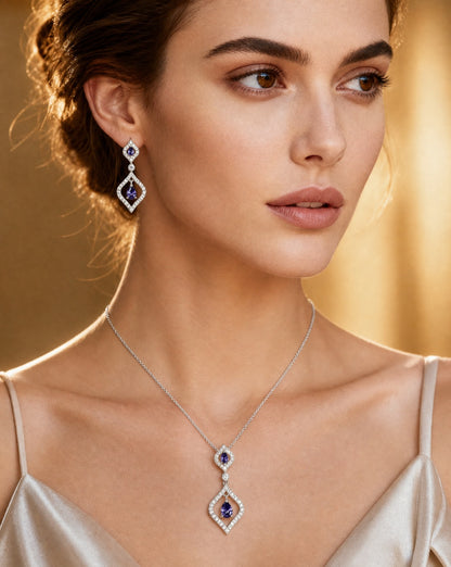 Amethyst Half Set