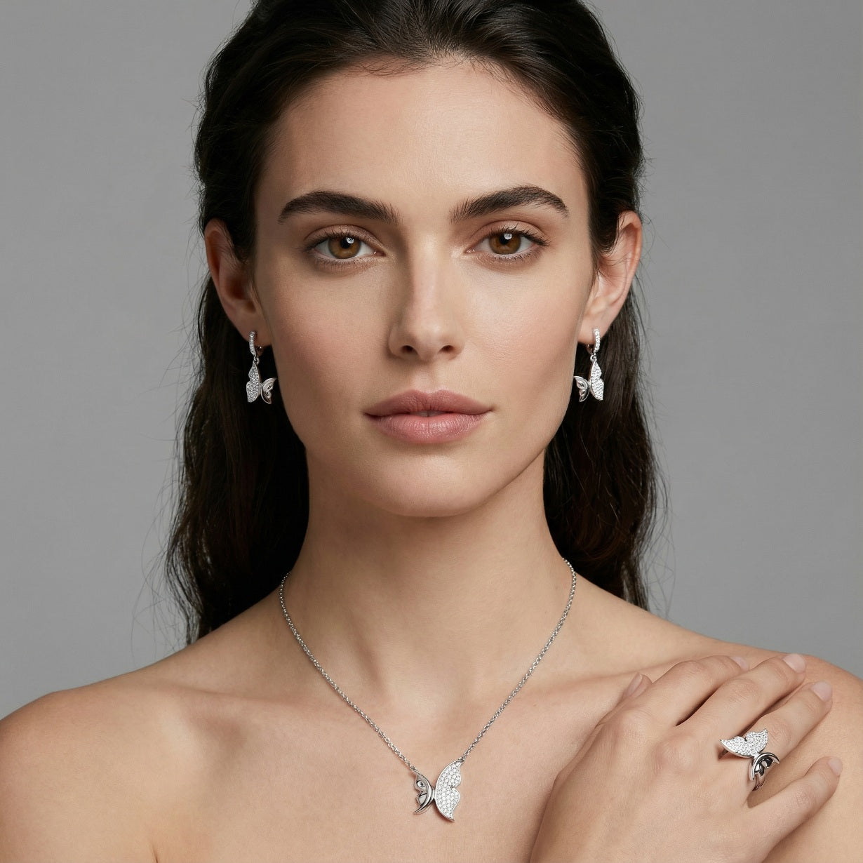 Enchanted Butterfly Jewelry Set