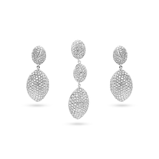 Radiant Drop Elegance Earrings