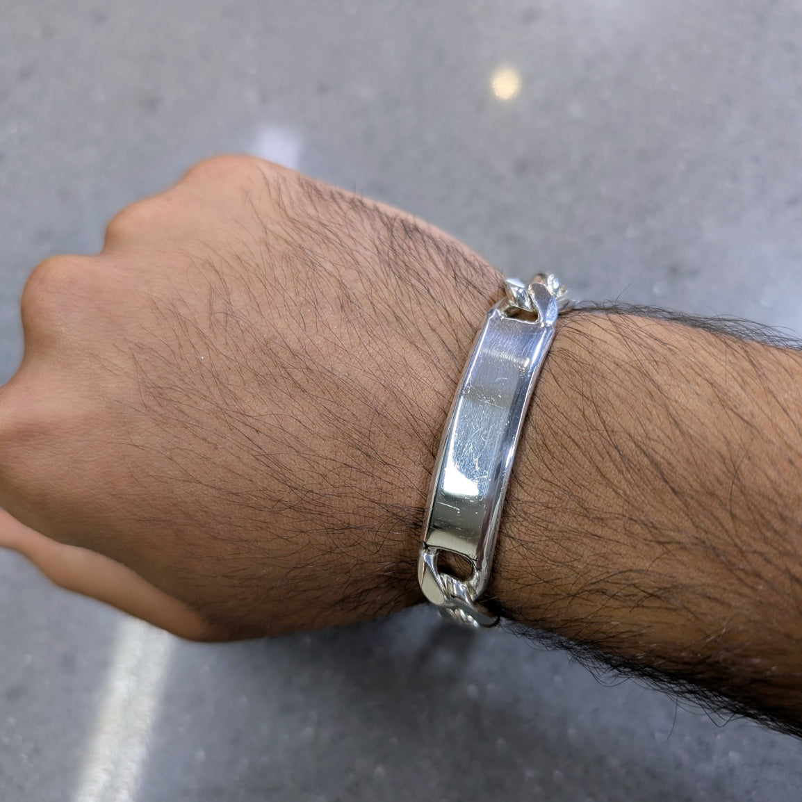 Figaro ID Bracelet 13 mm | Gauge 350