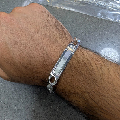 Satinato ID Bracelet Bracket Semi Frame
