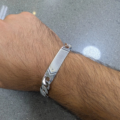 Curb Chain - Arrow ID Bracelet