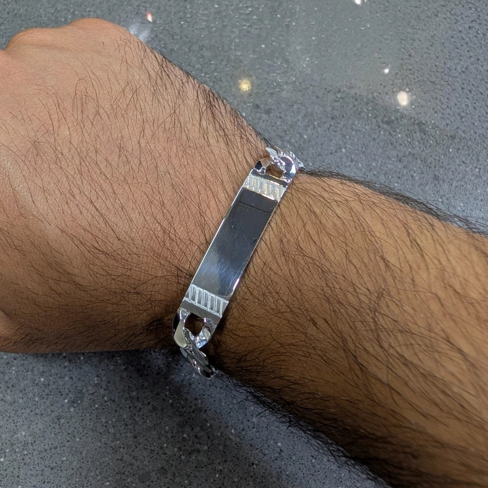 Curb Chain - Column ID Bracelet