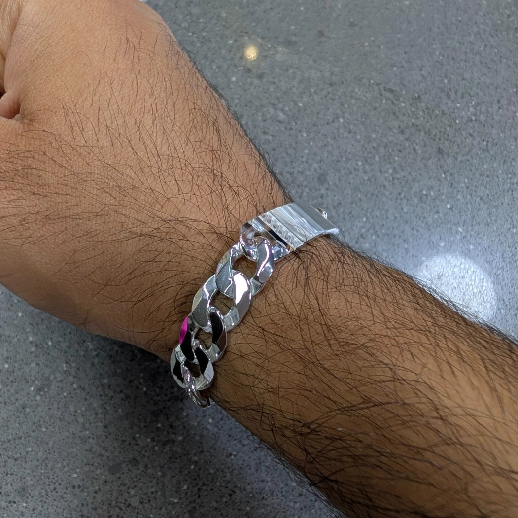 Curb Chain - Column ID Bracelet