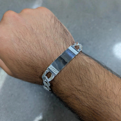 Curb Chain - Column ID Bracelet