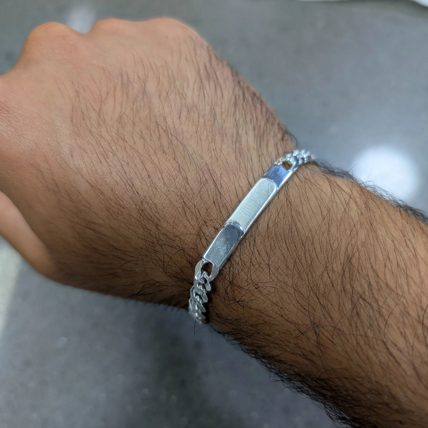 Satinato ID Bracelet 6.5 mm