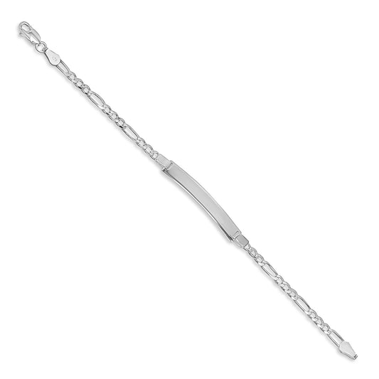 Figaro Chain ID Bracelet