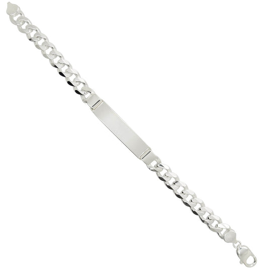 Curb Chain with Linked ID Bracelet - 10 mm