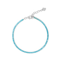 Turquoise Tennis Bracelet image