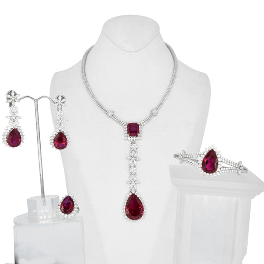 Ruby Drop Luxury Set