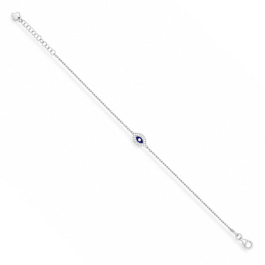 Small Evil-eye Marquise Amulet Bracelet