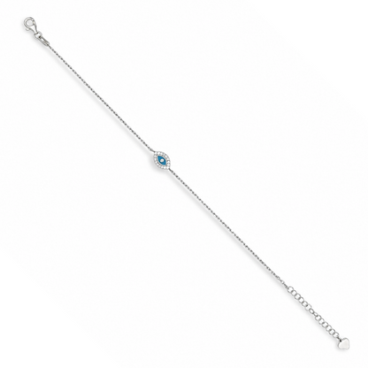 Small Evil-eye Marquise Amulet Bracelet