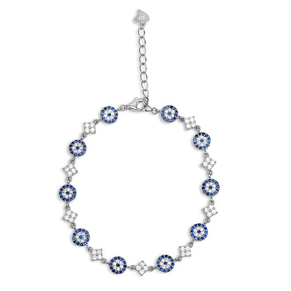 Evil Eye Sparkling Bracelet