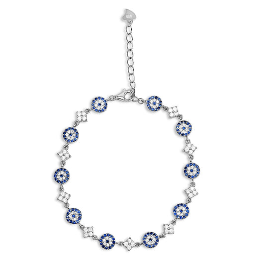 Evil Eye Sparkling Bracelet