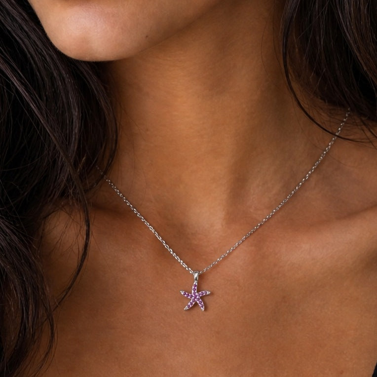 Star-Fish Charm Necklace