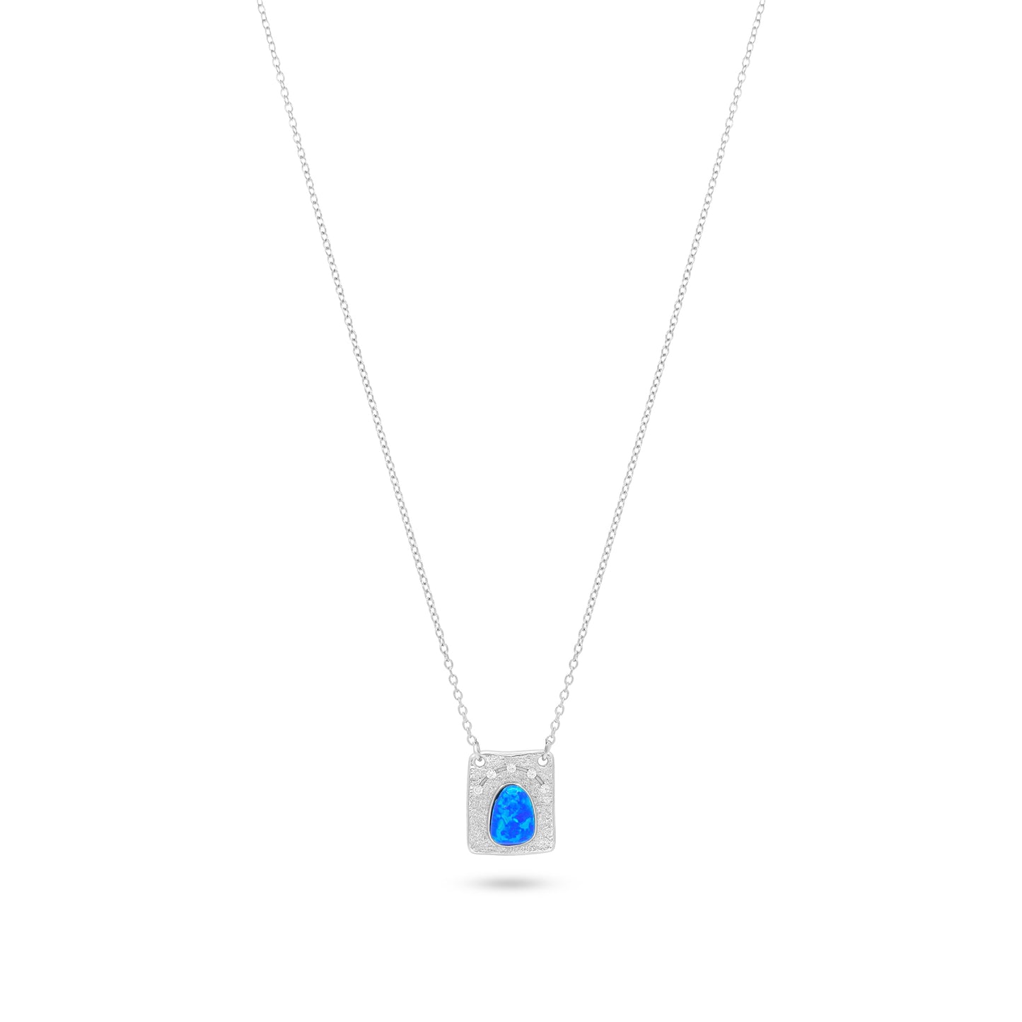 Opal Pendant Necklace