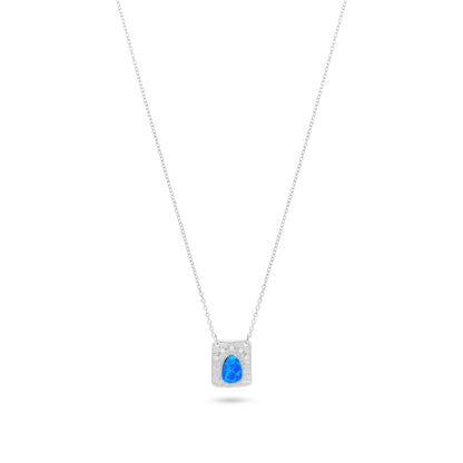 Opal Pendant Necklace