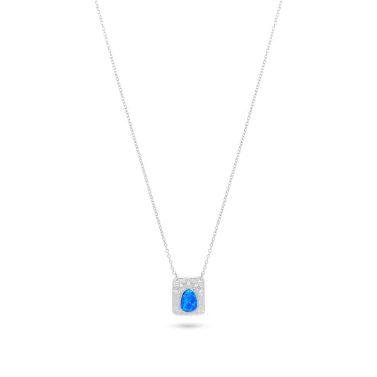 Opal Pendant Necklace